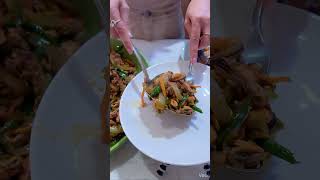 Stir-Fried Mussels with Vegetables