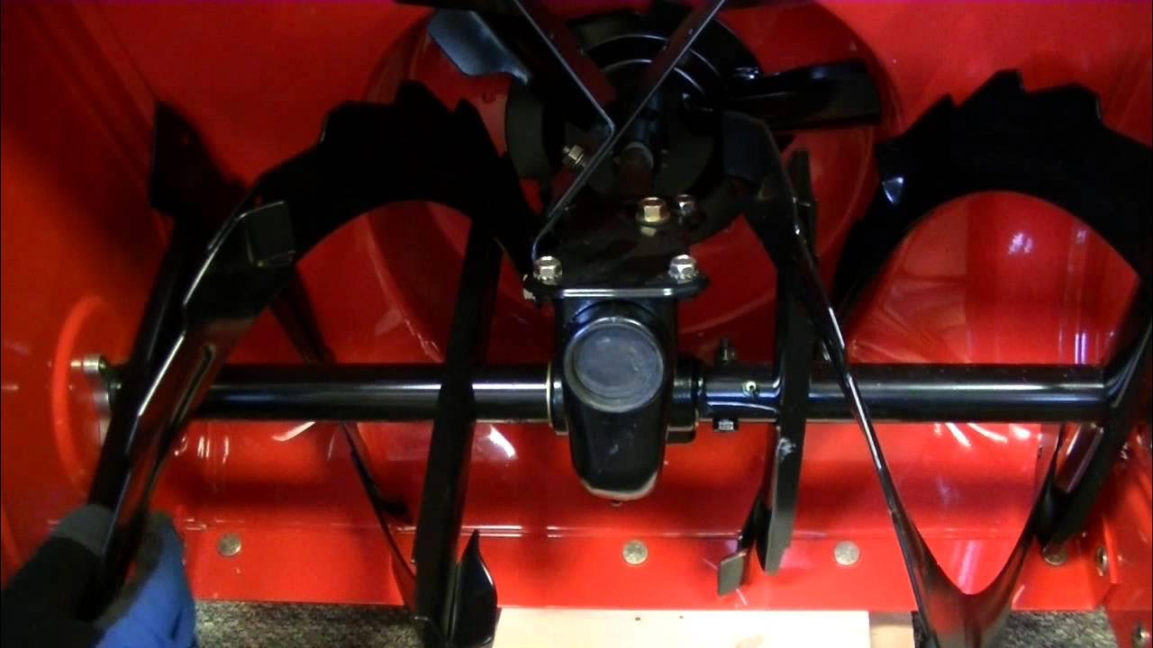 How To Replace Snow Thrower Shear Bolts Ariens 2 Stage Snowblower