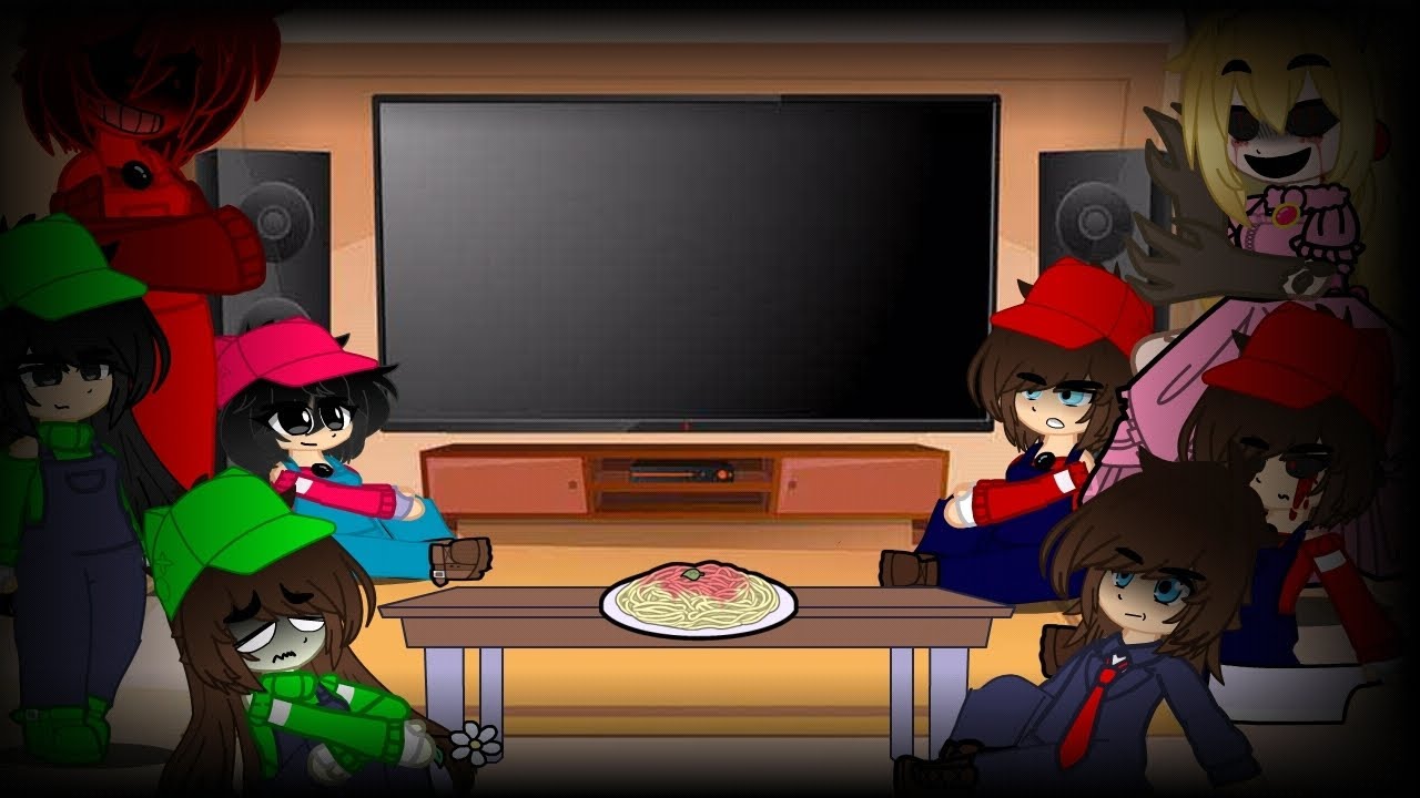 Maria Madness Cast React to fnf vs mario madness v2 Part 3 (Fnf mod)