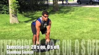 Ultimate Sandbag Mad Minute Complex Challenge Workout #3