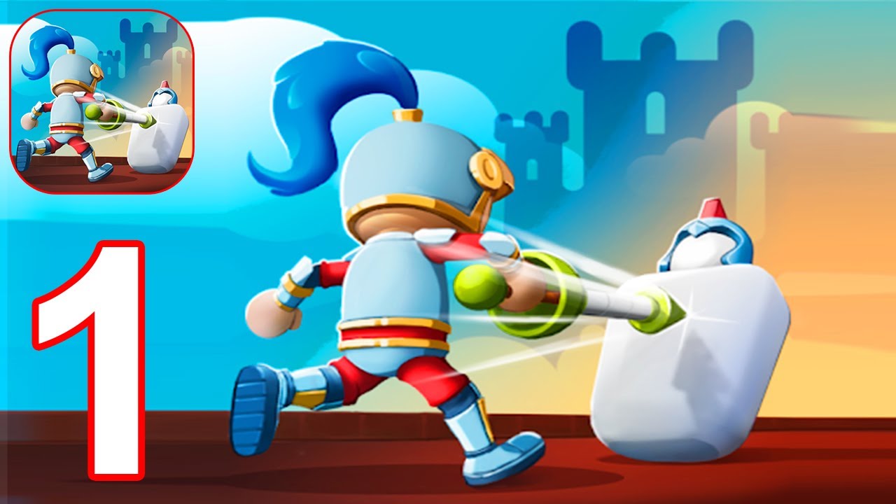 Spearman - Gameplay Walkthrough Part 1 Levels 1-13 (Android, iOS)