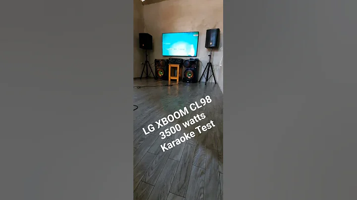 LG xboom CL98 3500watts - SOUND TEST