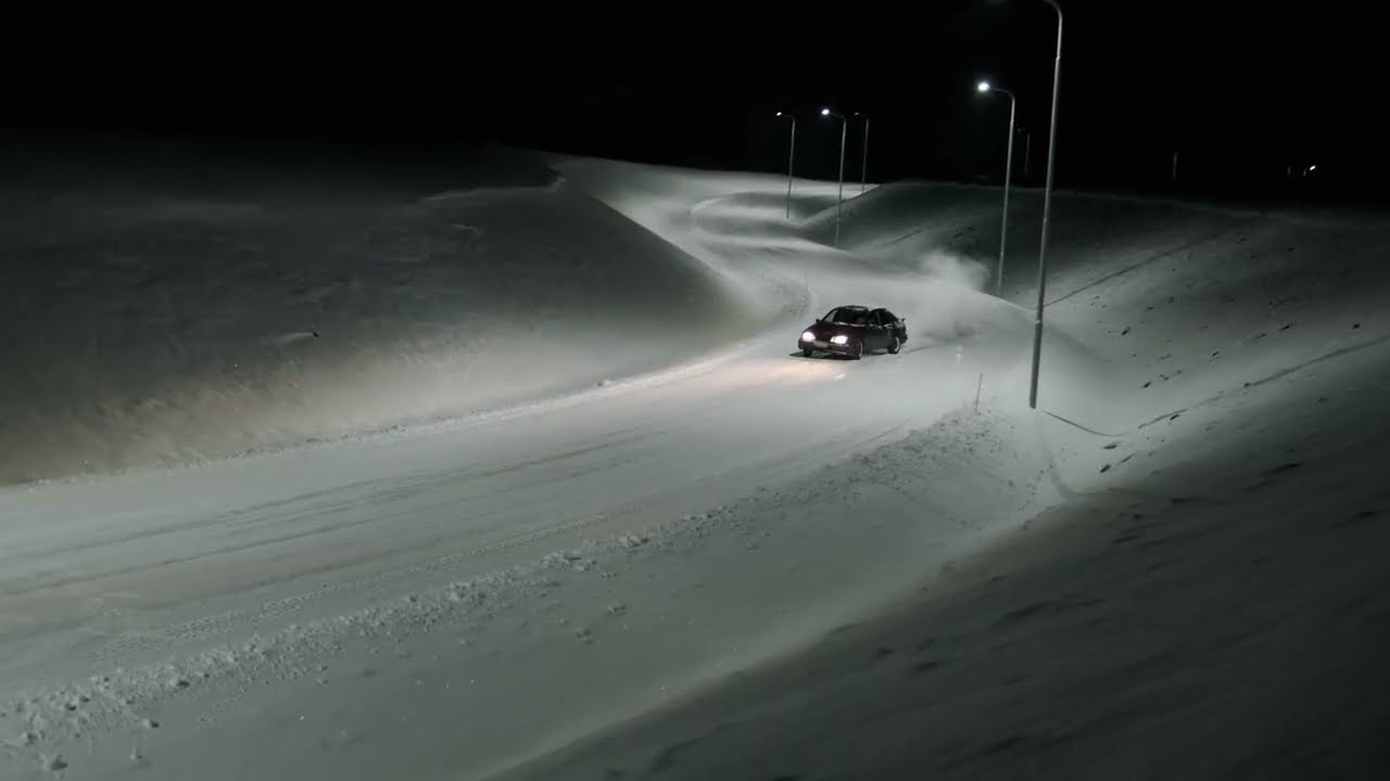 Ford Sierra winter drifting I Winter beater