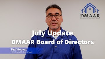 DMAAR July 2021 Update - Board of Directors
