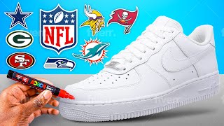 Customizing Shoes! 👟🎨 (NFL EDITION)