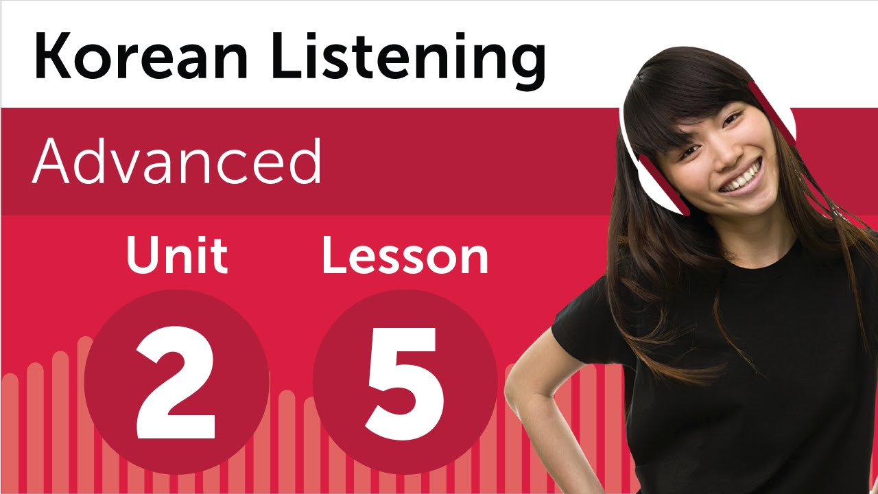 Korean Listening Practice - Talking to a Supplier in Korean