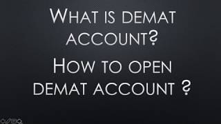 How to open Demat account?