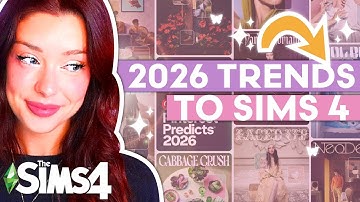 2026 Pinterest Trend Predictions Decide My Build in The Sims 4