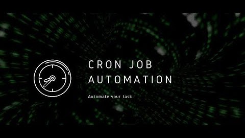 Automatización de tareas utilizando cron LINUX(básico)