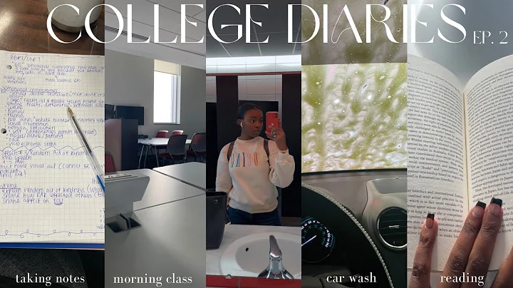 college diaries ep. 002 | classes, homework, writi...