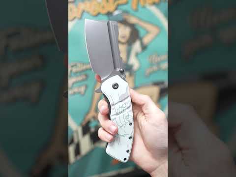 Нож Kansept Korvid XL Father's Day darkwash сталь 154CM рукоять G10
