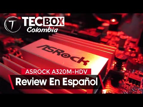 ASROCK A320M-HDV Review En Español ¿Vale La Pena? [TecBox Colombia]