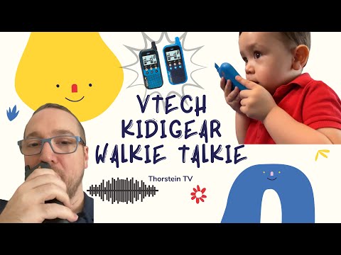 TTV TOY REVIEW: Vtech Kiddie Gear Walkie Talkie