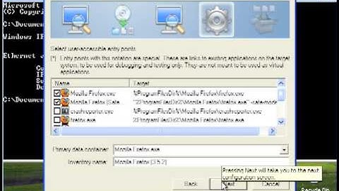 VMware ThinApp Capture