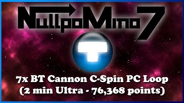 Nullpomino (2 min Ultra) - BT Cannon C Spin PC 7x Loop (98 Lines, 76k points)