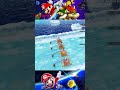 【スーパー マリオパーティ】ソリで崖っぷちへ *マリオ vs ピーチ vs デイジー vs ポリーン ( COM最強 たつじん)310526 #shorts