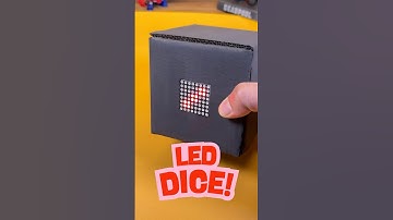 Arduino LED Dice with MPU6050 & MAX7219 | Kitkraft DIY Motion-Sensing Dice 🎲✨