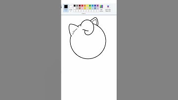 ...Jigglypuff? (Ditto) - MS Paint #drawing #pokemon #ditto #drawingpokemon #pokemonart