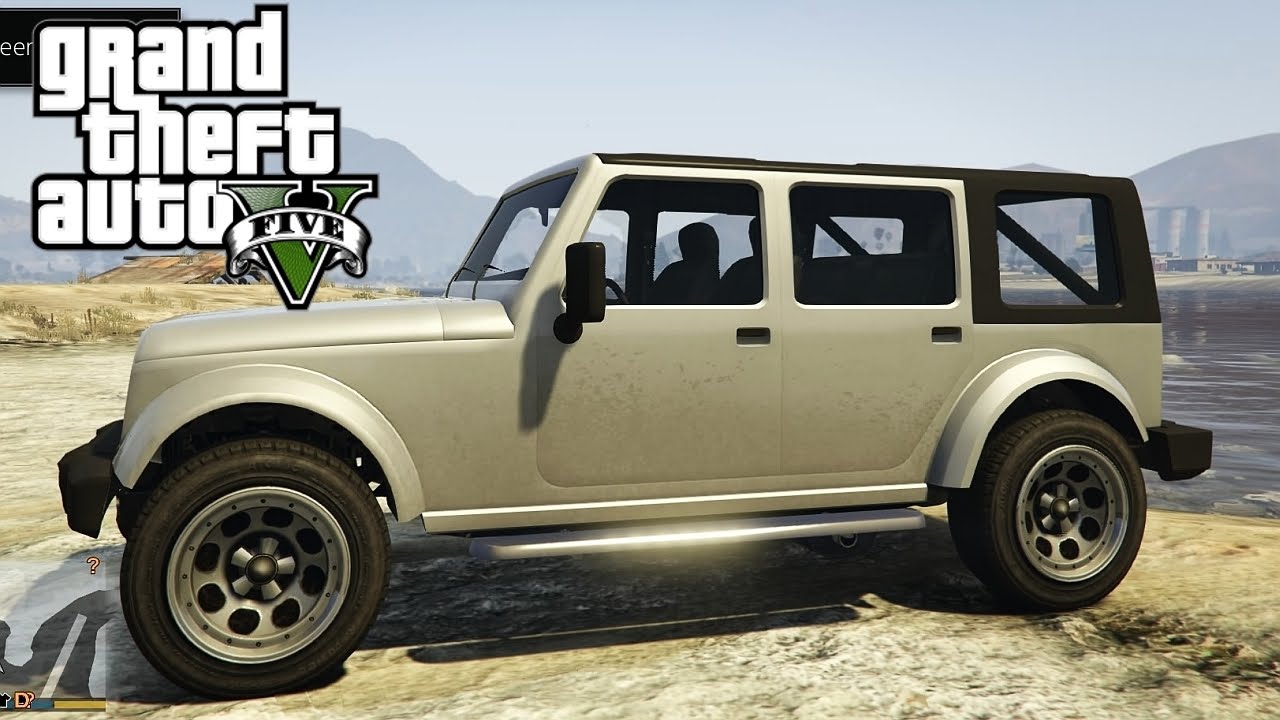 GTA V Next Gen PS4 Jeep Test Drive YouTube