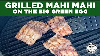 🔥 Delicious Grilled Lime Glazed Mahi Mahi  On The Big Green Egg - Grill This Smoke That