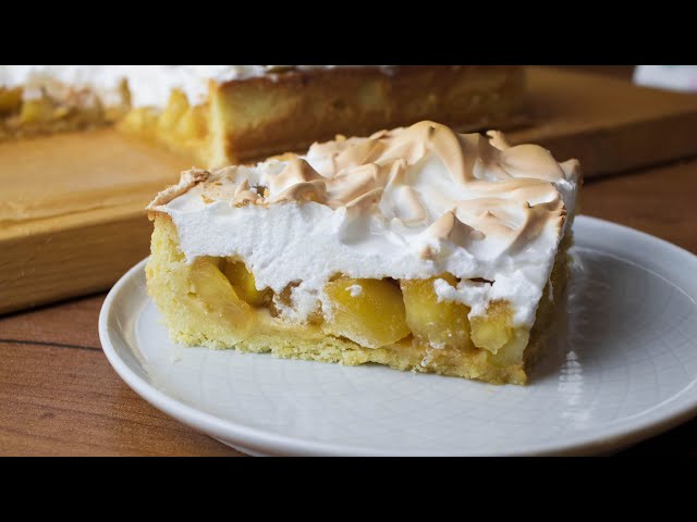 Рецепт яблочного пирога с безе: простой и вкусный способ приготовления