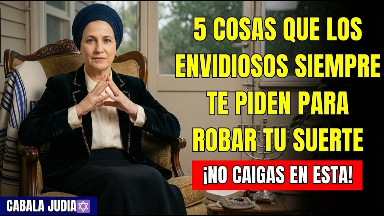 ¡NO CAIGAS EN ESTO! 5 Cosas que los Envidiosos SIEMPRE Te PIDEN Para Robar Tu Suerte | Cábala Judía