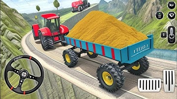 Real Tractor Farming Simulator 2024 - Harvester Tractor Driving - Android Gameplay