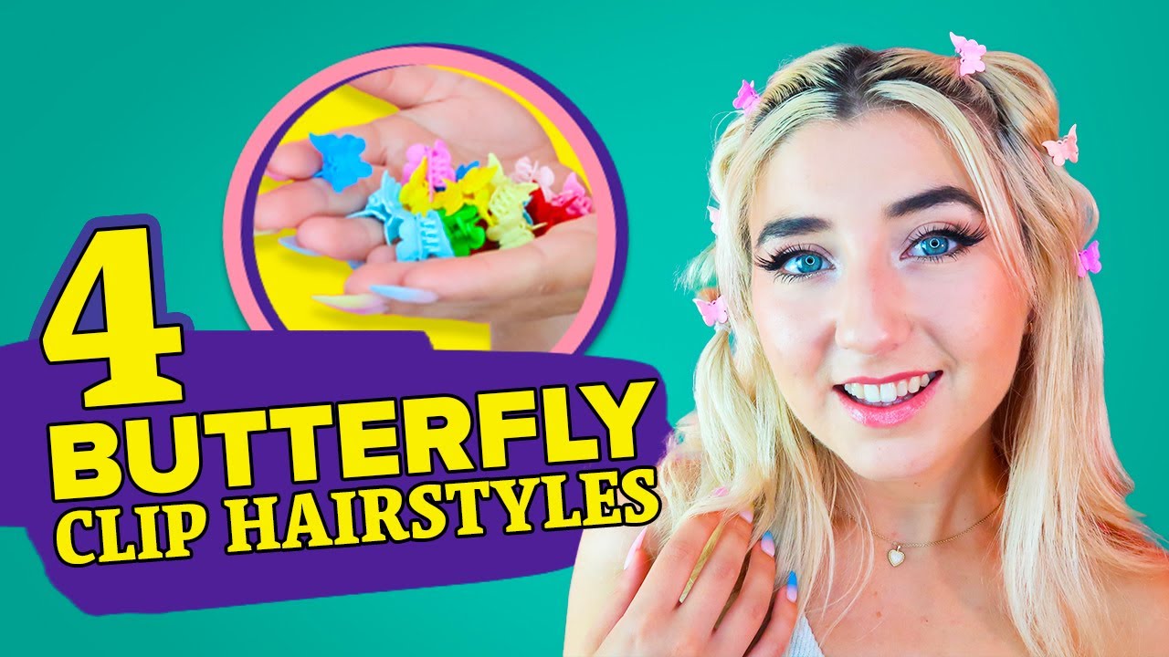 Top 10 Best Butterfly Hair Clips for Women | Moving Butterfly Clip | Ladies  Corner - YouTube