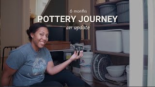 Self-Taught Potter in 6 MONTHS- Tiny Pottery Studio Tour