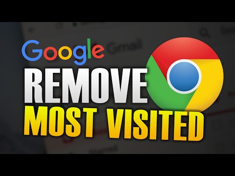 HOW TO REMOVE MOST VISITED SITES ON GOOGLE CHROME