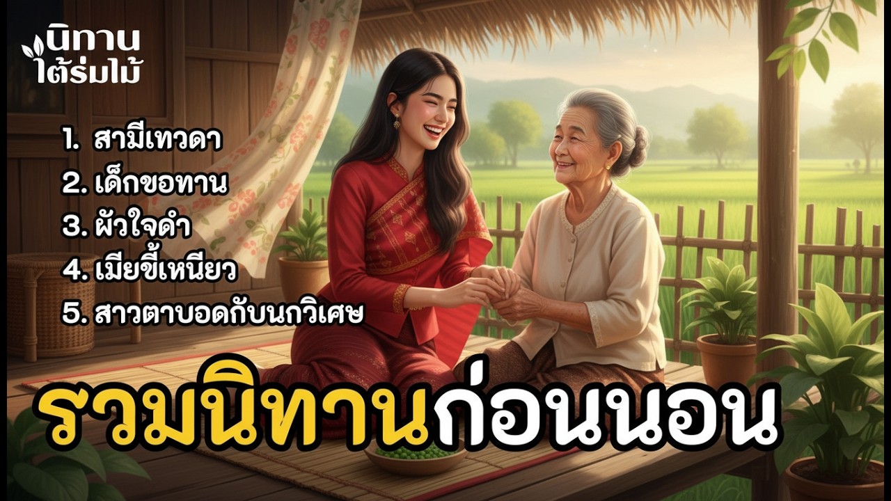 รวมนิทานก่อนนอน ฟังยาวๆ ｜ EP.45 #นิทานพื้นบ้าน  #นิทานสอนใจ #นิทานชาวบ้าน #เรื่องเล่าชาวบ้าน