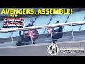 "Avengers, Assemble!" at Avengers Headquarters Featuring Captain America and Black Widow