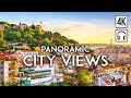 BEST CITY VIEWS Around the World | TOP 10 Panoramic Views in One Walking Tour [4K Ultra HD/60fps]