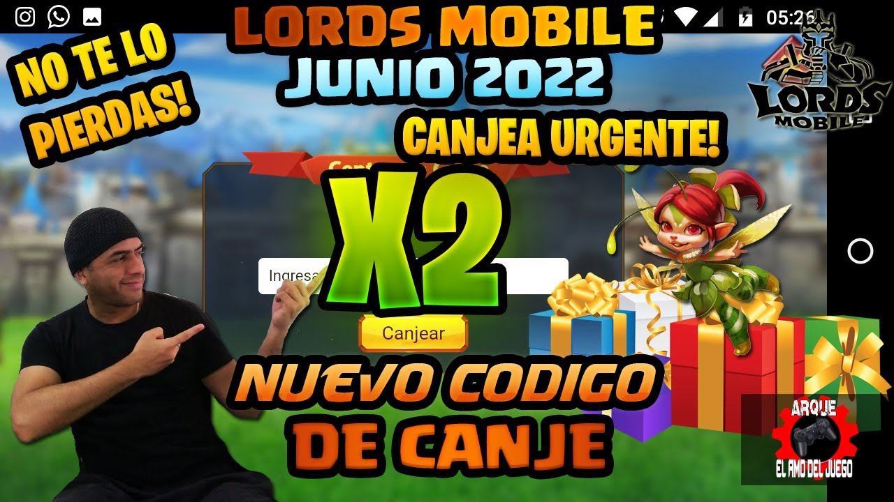 Códigos Lords Mobile - Tecnoguia