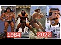 Evolution of Conan games (1984-2022)