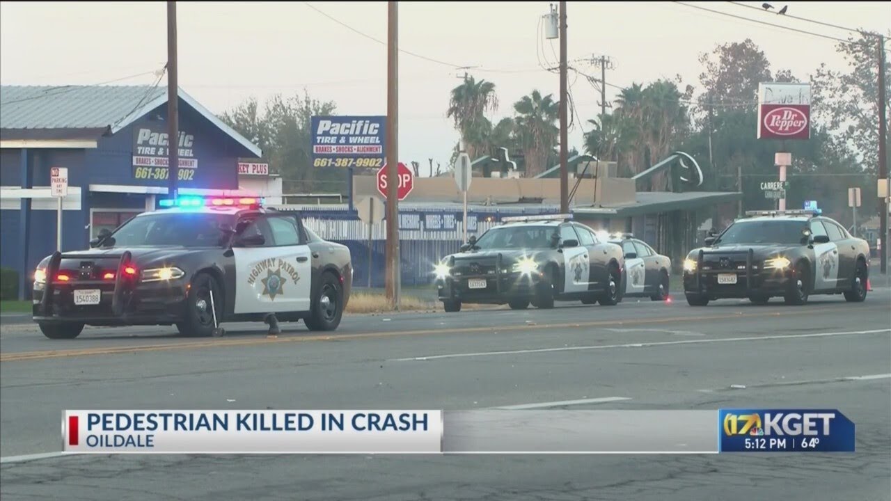 Pedestrian struck and killed in Oildale: CHP - YouTube