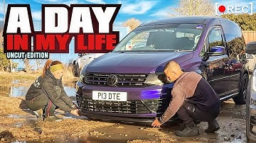 Day in the Life of DTE TV! VW Caddy Behind the Scenes (Uncut Edition)
