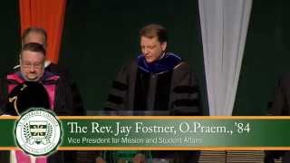 Opening Prayer - Benediction - St. Norbert College Commencement 2014