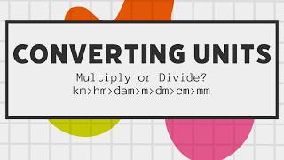 Converting Units Made Easy | Metric Distance Conversions
