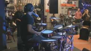 Tony Royster Jr. (Drummer for Jay Z) Drum Solo On The Roland TD-30KV