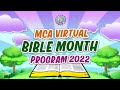 Happeningnow mca virtual bible month program 2022