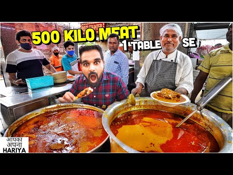 500 Kilo Mutton, Unlimited Kebab, Matka Biryani, Butter Chicken | Rajinder Dhaba Indian Street Food | Harry Uppal