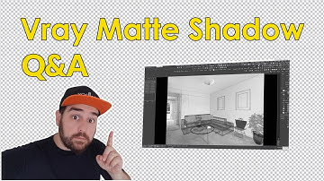 Virtual Furniture Staging | Vray Matte Shadow Tutorial Q&A