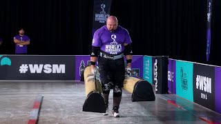 4x World's Strongest Man Brian Shaw tries to qualify for the 2020 Finals | Farmer's Walk