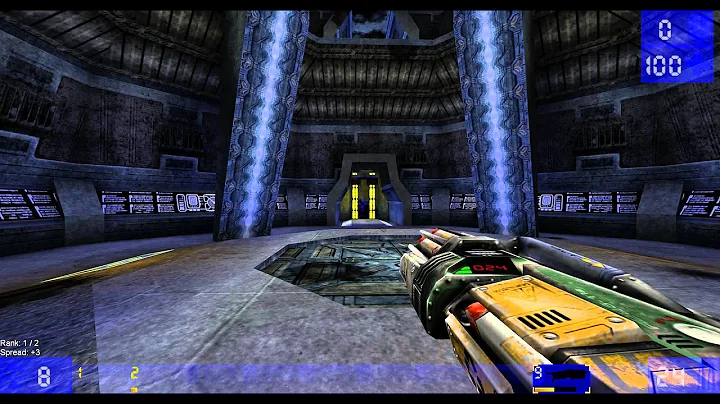 Unreal Tournament 99 GOTY - 3. Deathmatch 3 - Fractal - Godlike Difficulty [HD]