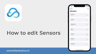 EliteCloud App - Editing Sensors screenshot 1