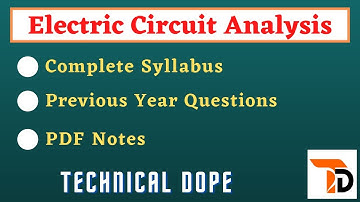 Electric Circuit Analysis । EE , ECE , IN ।  Complete Syllabus Analysis । #electrical #akubihar