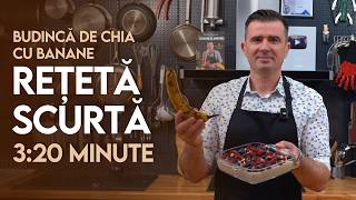 👉 Short Recipe: Chia pudding with bananas - Chef Paul Constantin