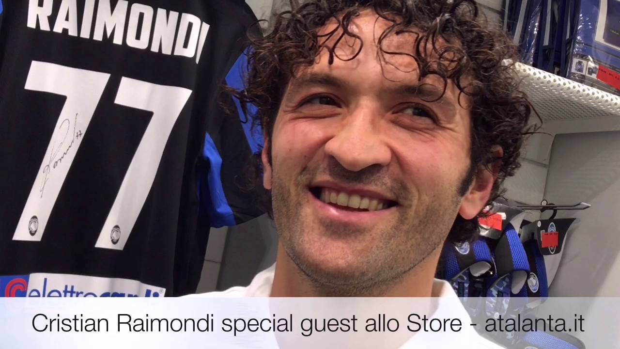 Cristian Raimondi special guest all'Atalanta Store - YouTube