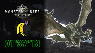 MHW | Azure Rathalos vs Taroth Blaze Decay 013918 Solo (TA wiki rules)